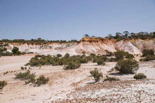 Salt rocks in Kulin in the wheatbelt